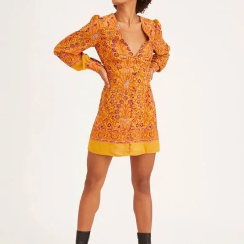 Urban Outfitters Michelle Plunging Dress